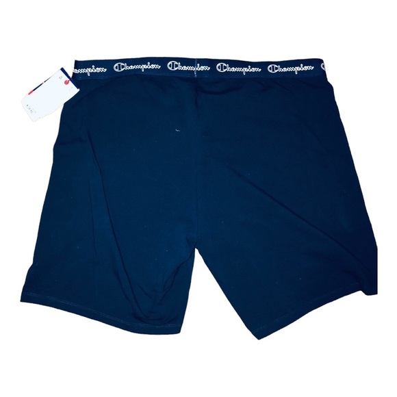 Champion moisture Wicking navy blue plus size cotton gym athletic shorts size 4X - Picture 6 of 10